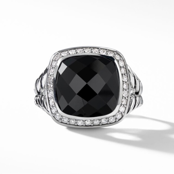David Yurman black Albion Ring - Picture 9 of 12